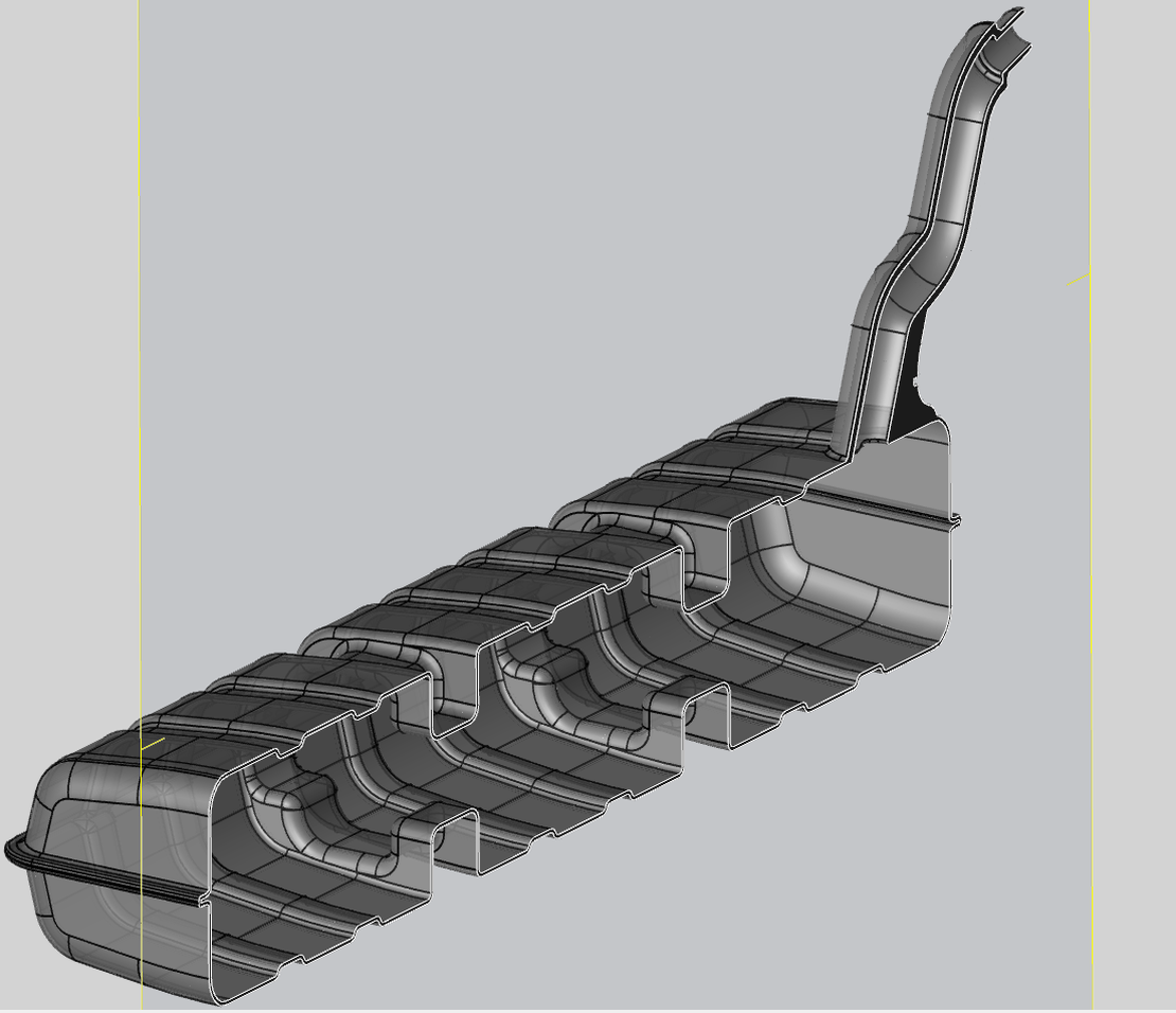 Tank without baffles